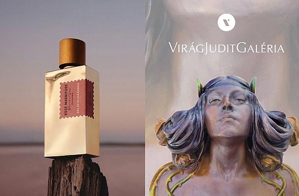 zsolnay artwork rózsaillat has its own scent