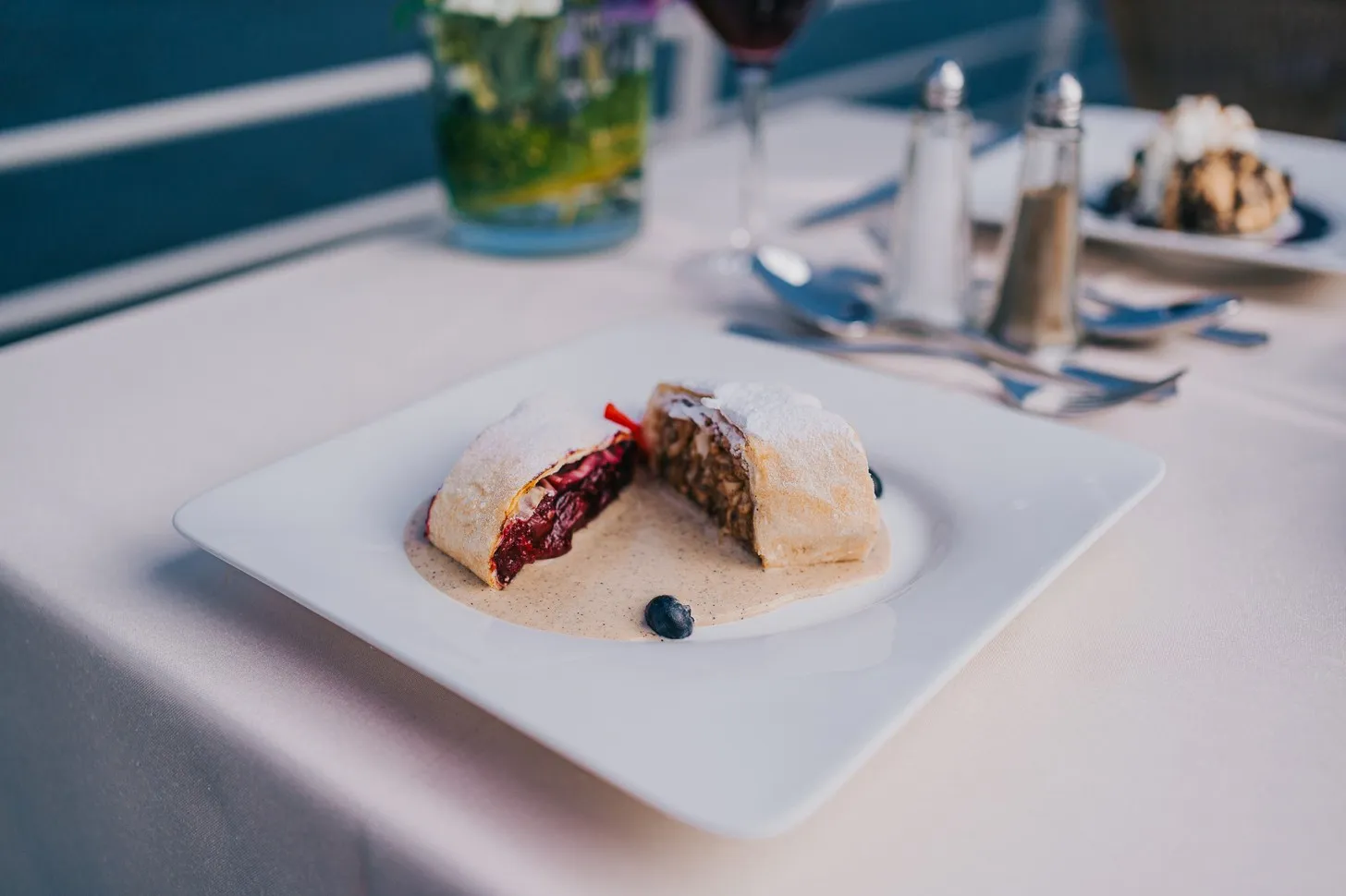 Apple&ndash;Sour Cherry Strudel
