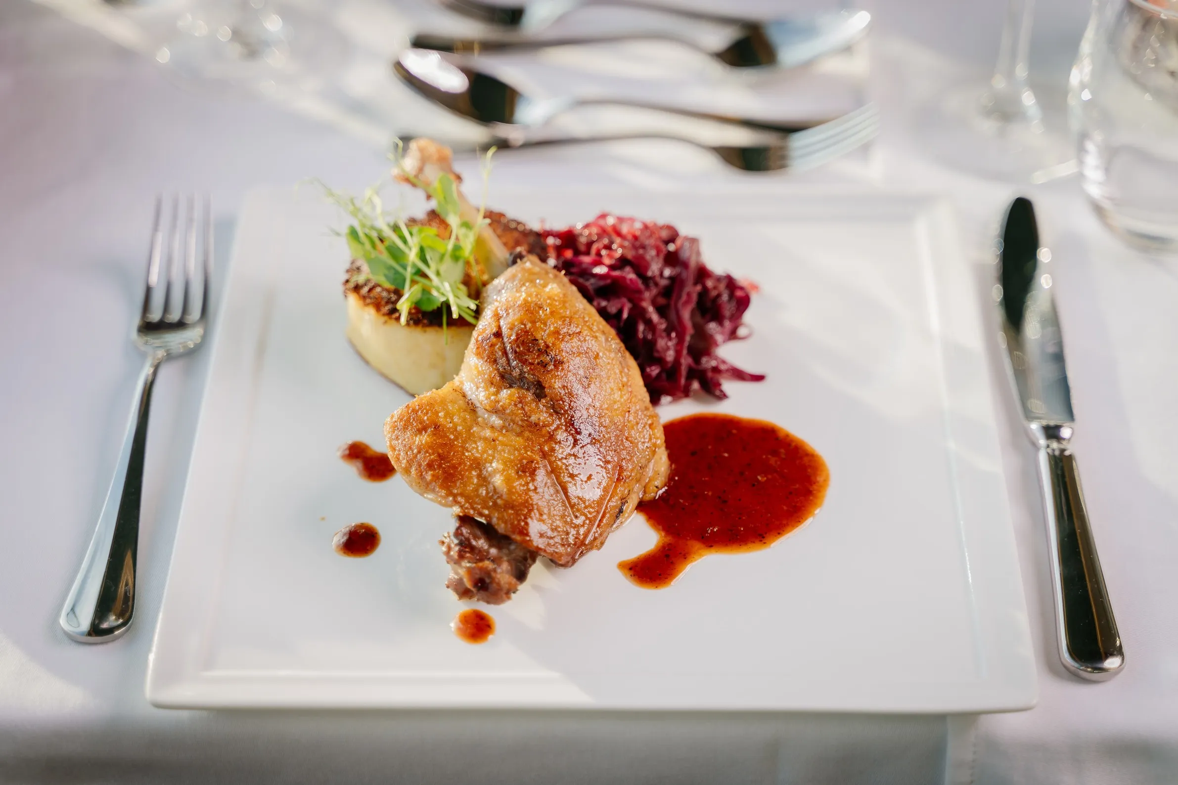 Roasted Duck Leg