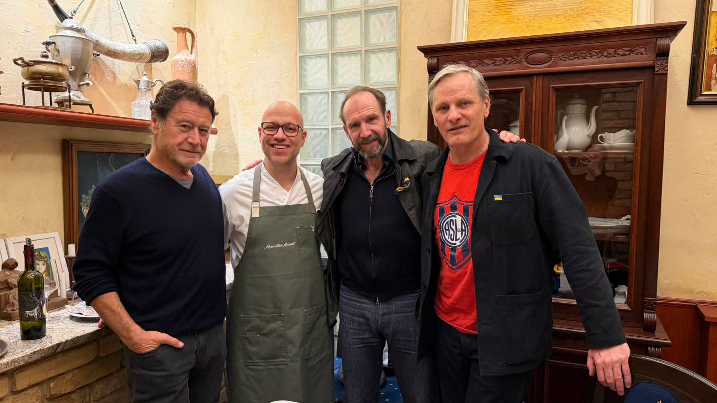 Ralph Fiennes, Viggo Mortensen Robert Lantos