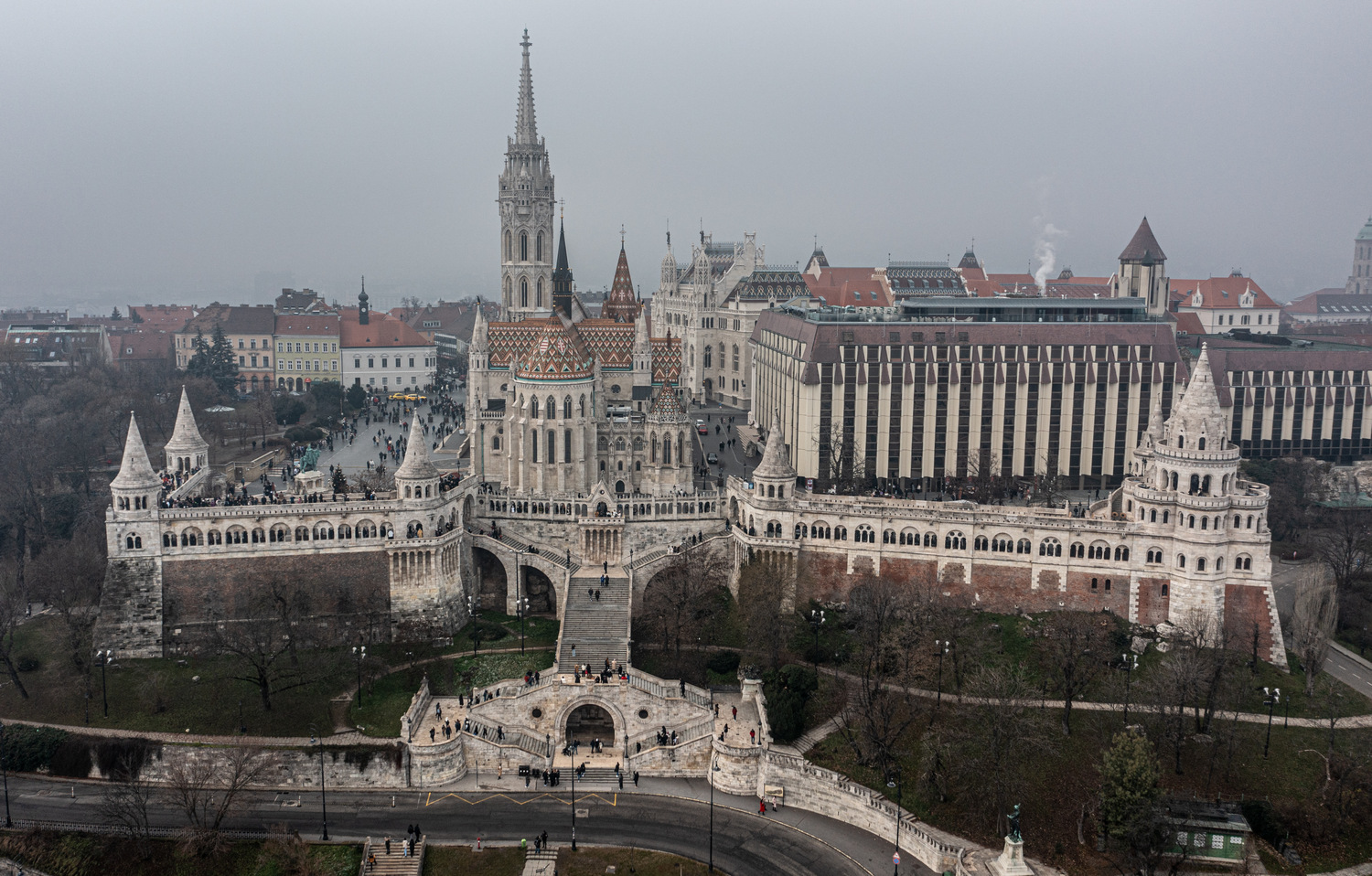Matthias Church with the Fisherman's Bastion