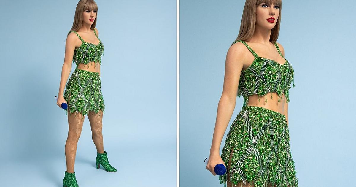 New Taylor Swift Wax Figure in the Madame Tussauds Budapest