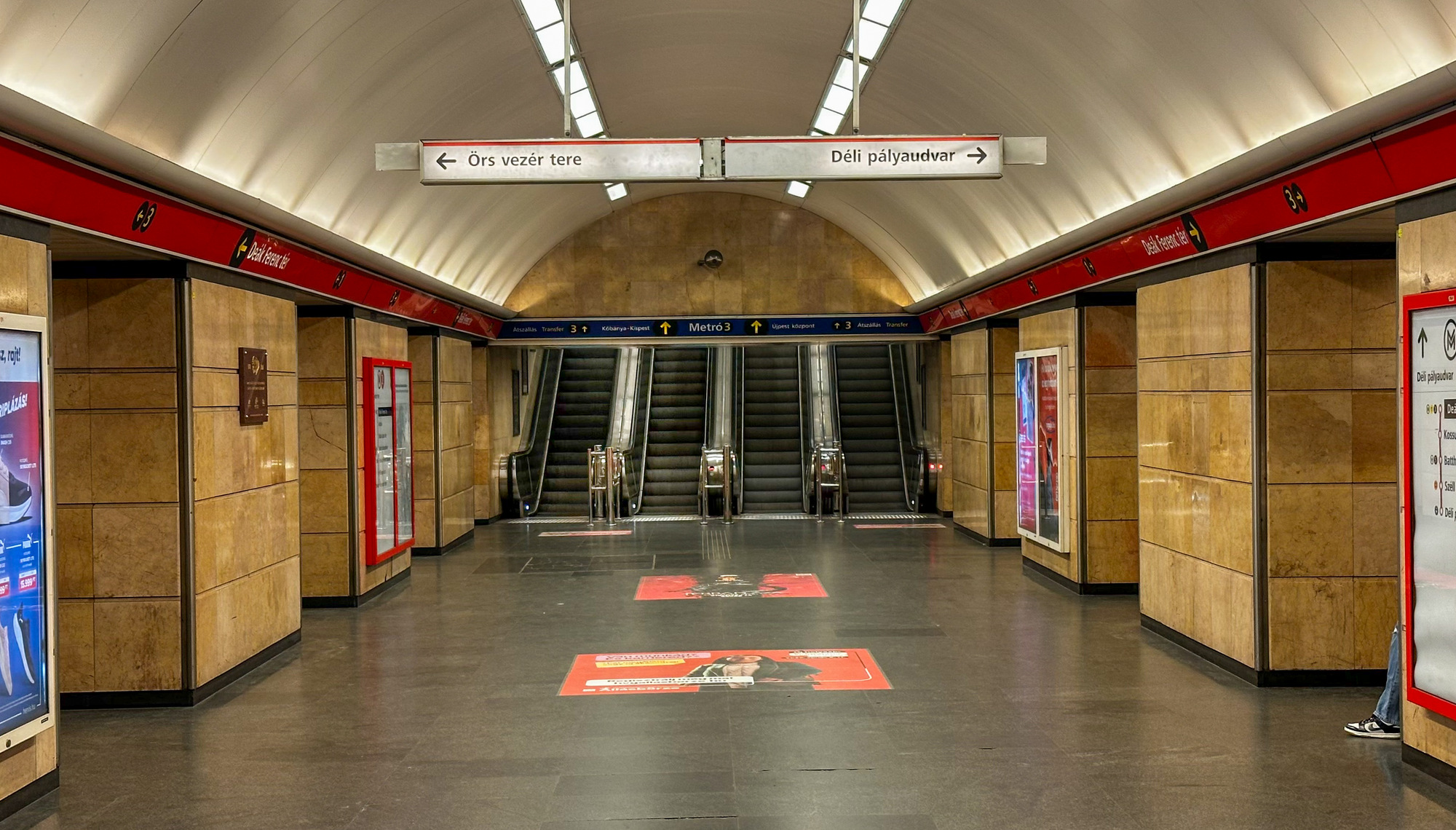 Budapest Metro Station