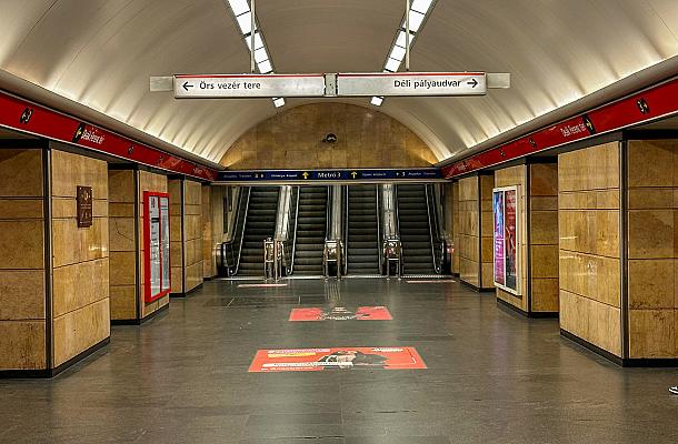 Budapest Metro Station
