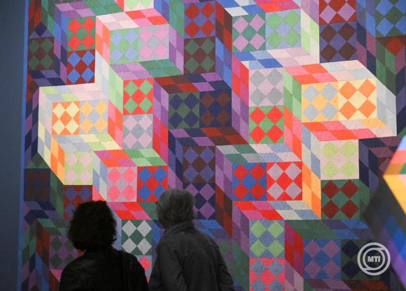 Vasarely 120 exhibition Budapest 2026