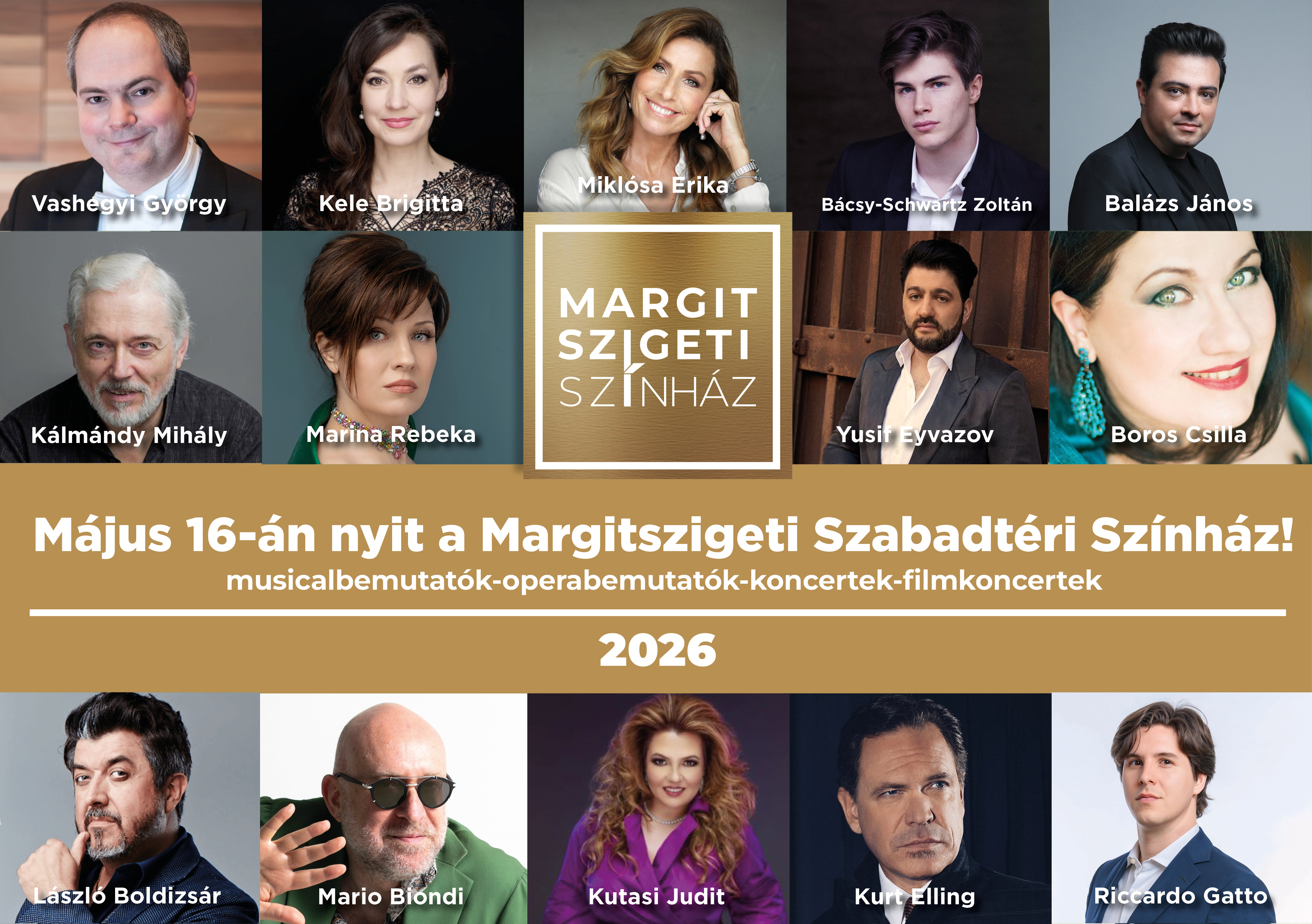 Margaret Island Theatre season 2026 montage