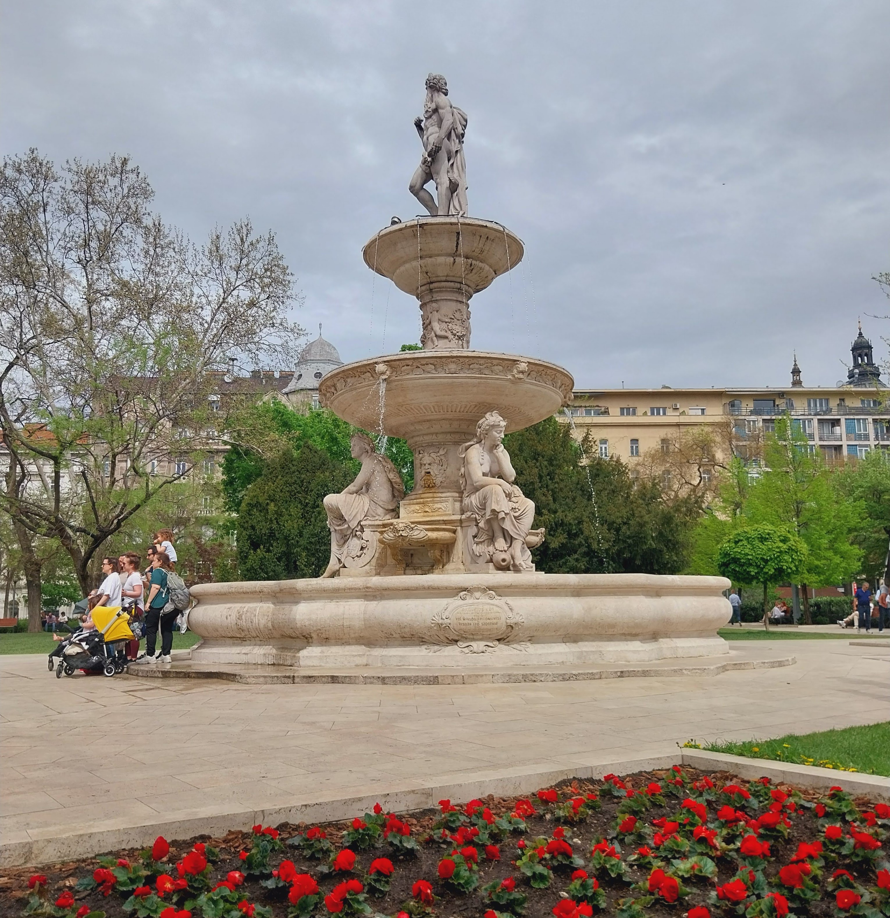 The fountain nowadays