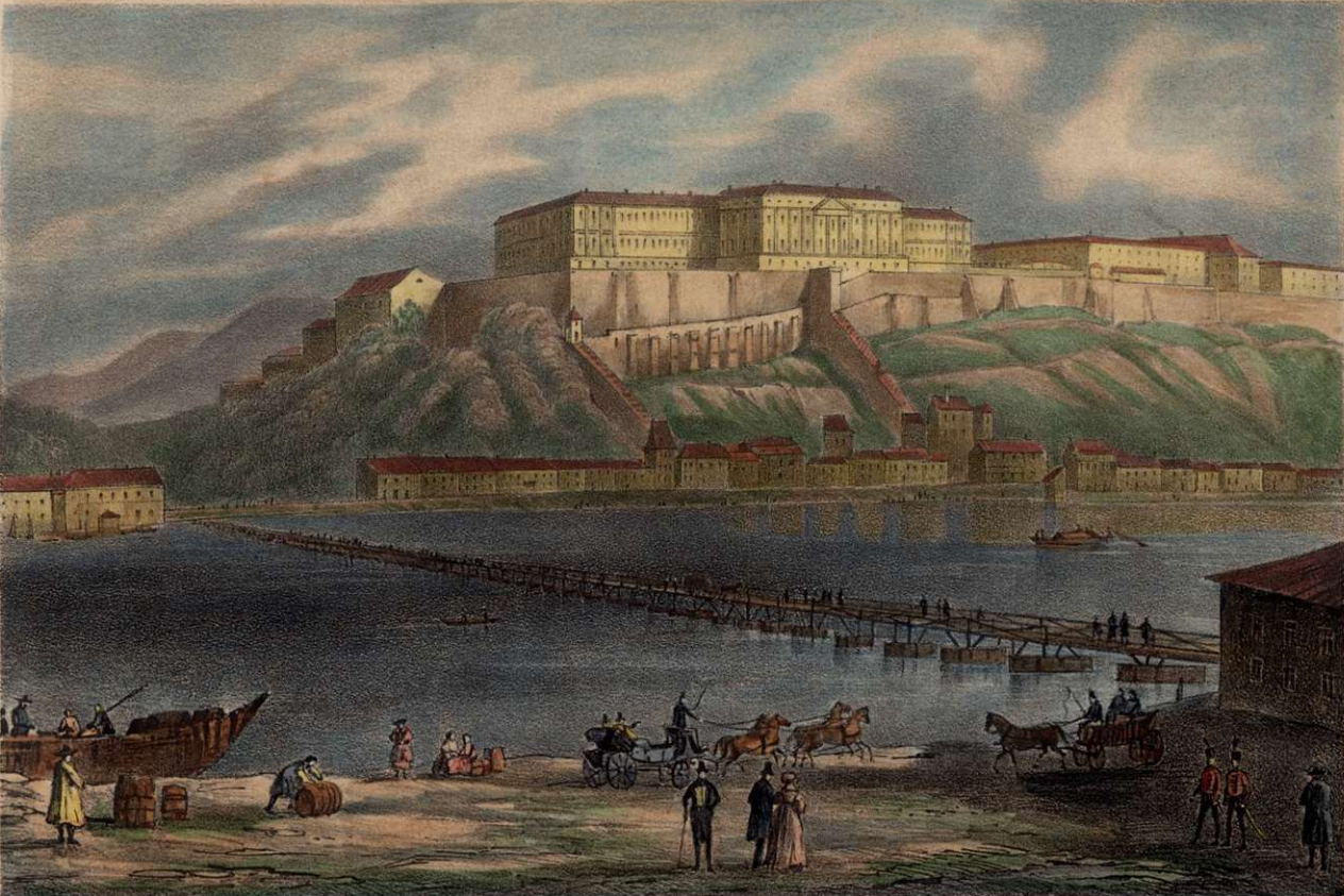Royal Castle in the 1840s